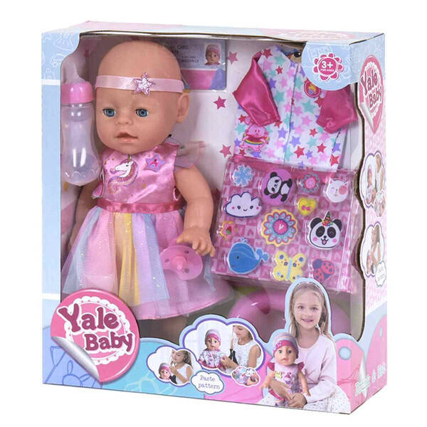 

Кукла пупс игрушка для девочки Yale Baby 35 см с горшком и аксессуарами (58749)
