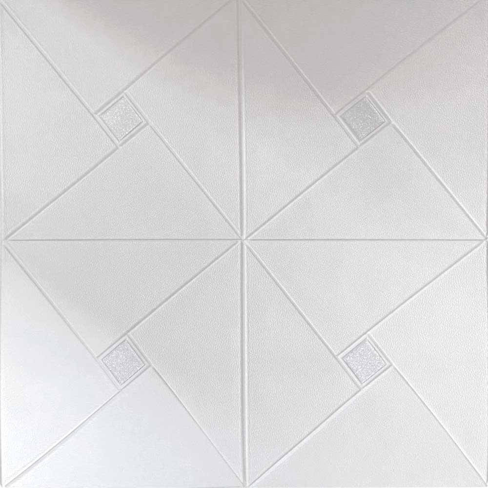 

Самоклеющаяся декоративная потолочно-стеновая 3D панель блестки 700x700х6.5мм (372)