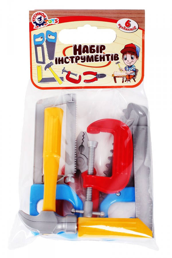 

Игрушка Набор инструментов 6 пред. ТехноК (4005)