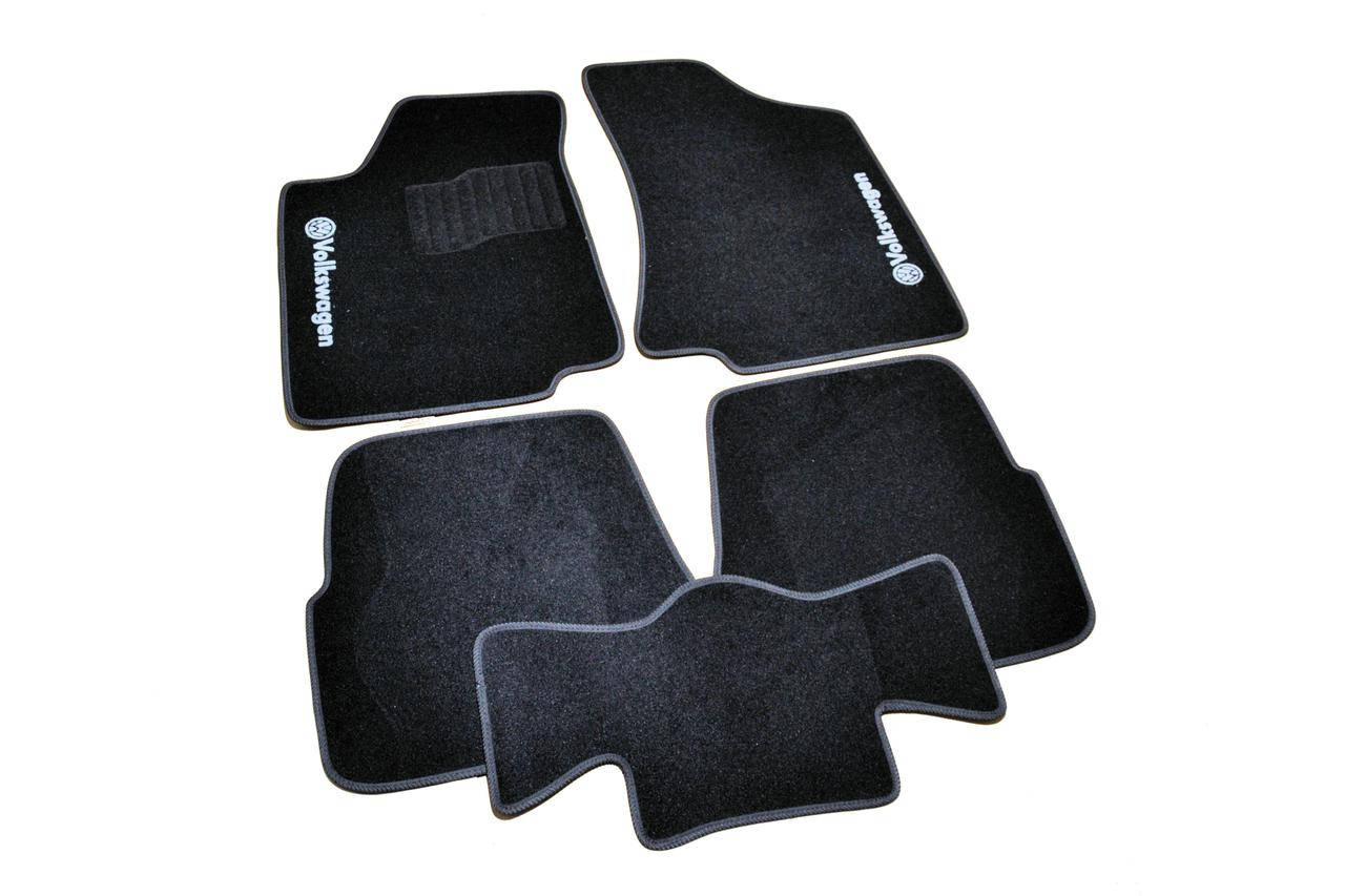 

Ворсовые коврики Volkswagen Passat B3/B4(1988-1996) /Чёрные 5шт AVTM BLCCR1668, Черный