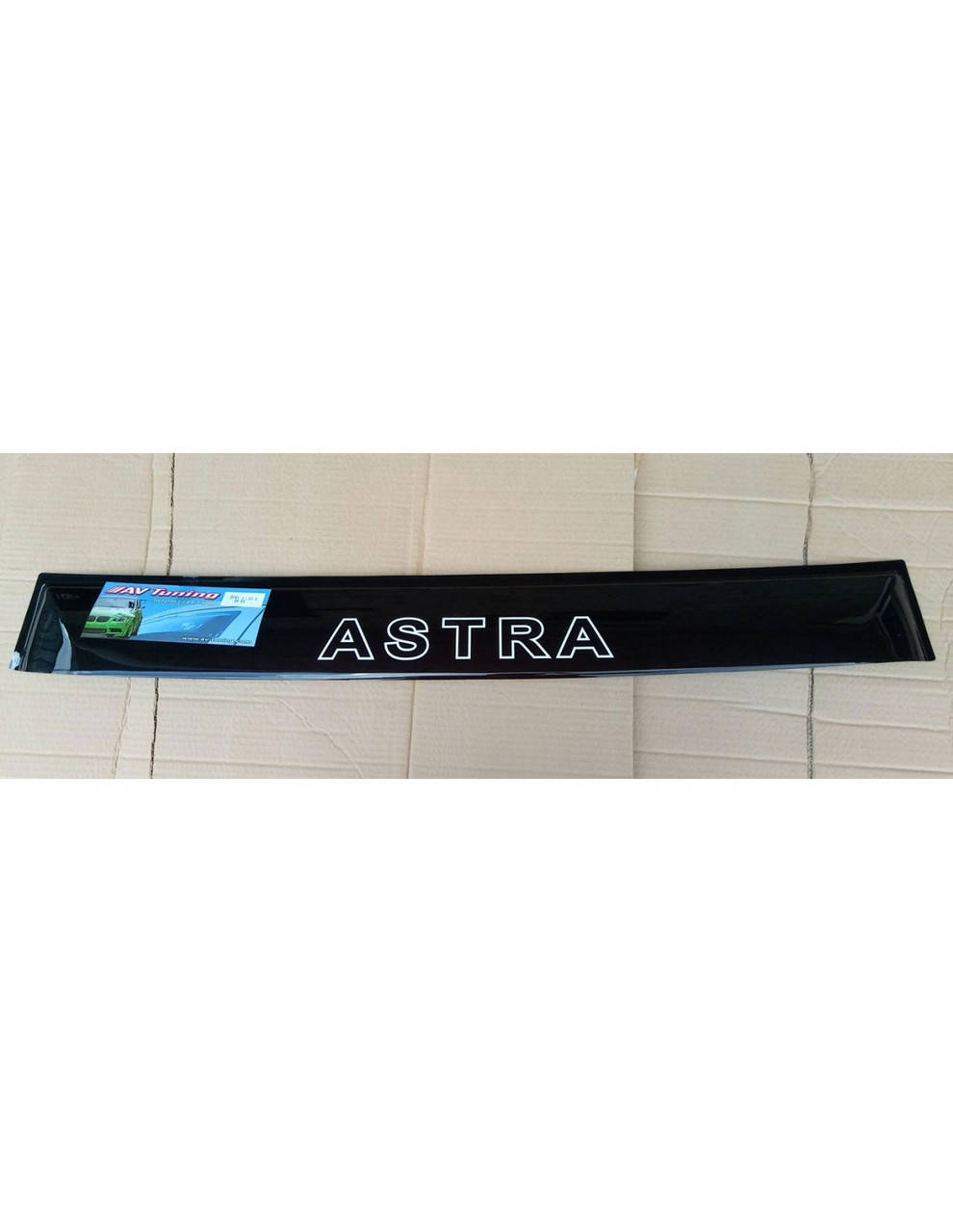 

Козырек заднего стекла на Opel Astra G сед 1998-2004 (на скотче)
