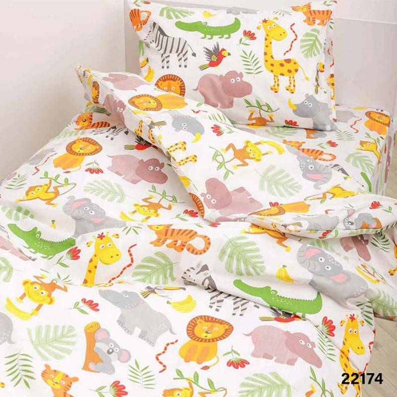 

Постельное белье ТМ Вилюта ранфорс подростковое животные 22174