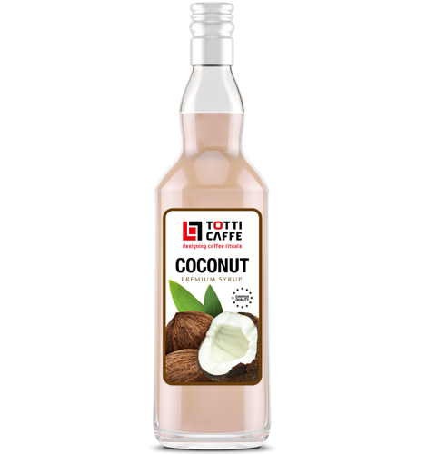 

Наполнитель TOTTI Caffe на основе сахарного сиропа Кокос, 700 мл