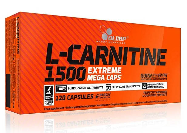 

L-карнитин Olimp L-Carnitine 1500 forte 120 капс