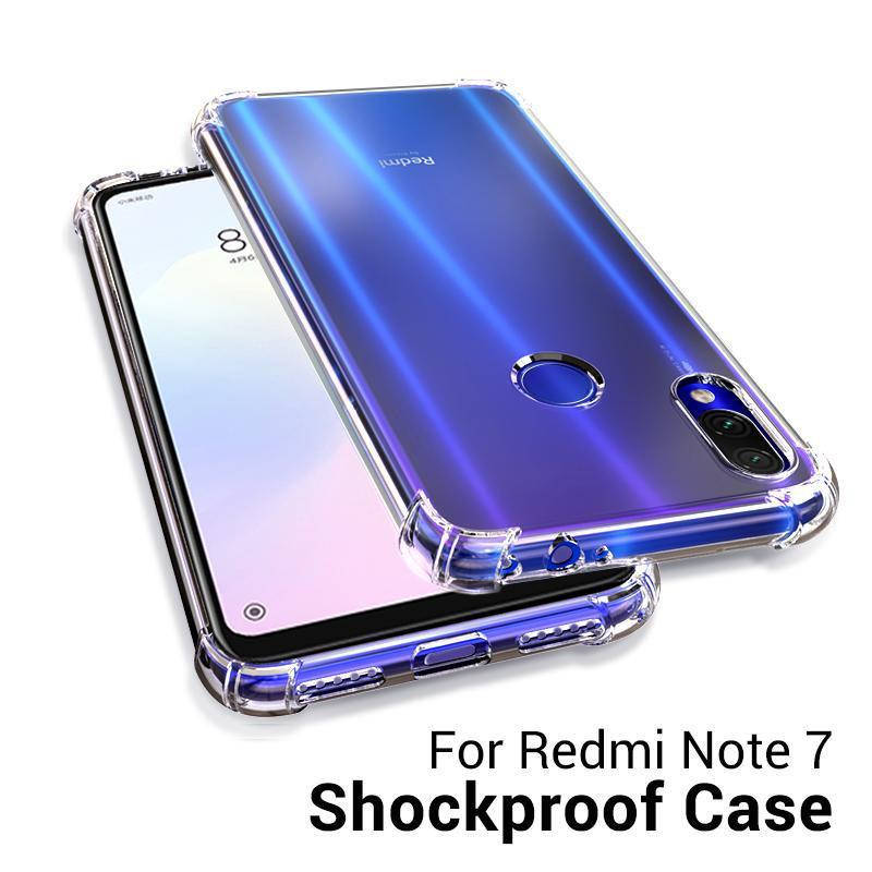 

Противоударный прозрачный силиконовый чехол для Xiaomi Redmi Note 7