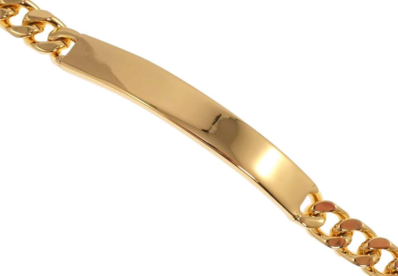 

Браслет Xuping Позолота 18K "Панцирное плетение с пластиной" размер 19,5см х 7мм