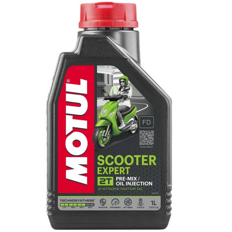 

Масло для 2-х тактных двигателей MOTUL Scooter Expert 2T 1 л (105880/831801)