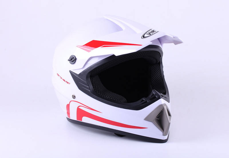 

Шлем мотоциклетный закрытый VIRTUE MD-905 size M белый
