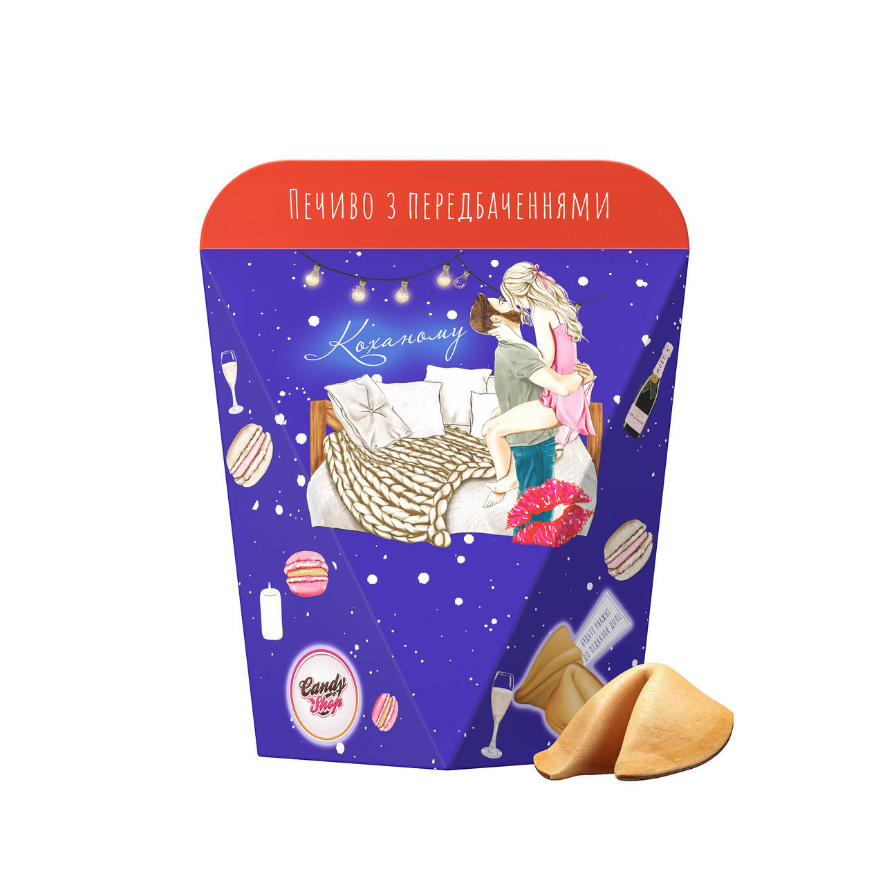 

Печенье с предсказаниями "Любимому" Candy Shop