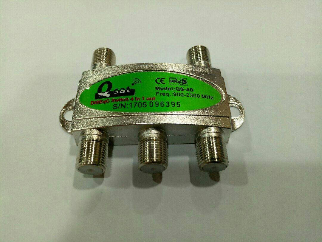 

Коммутатор Q-Sat QS-4D (DiSEqC 4x1)