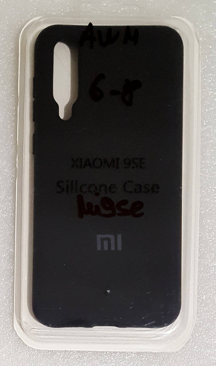 

Силиконовый чехол ORIGINAL Xiaomi Mi 9SE black, Черный