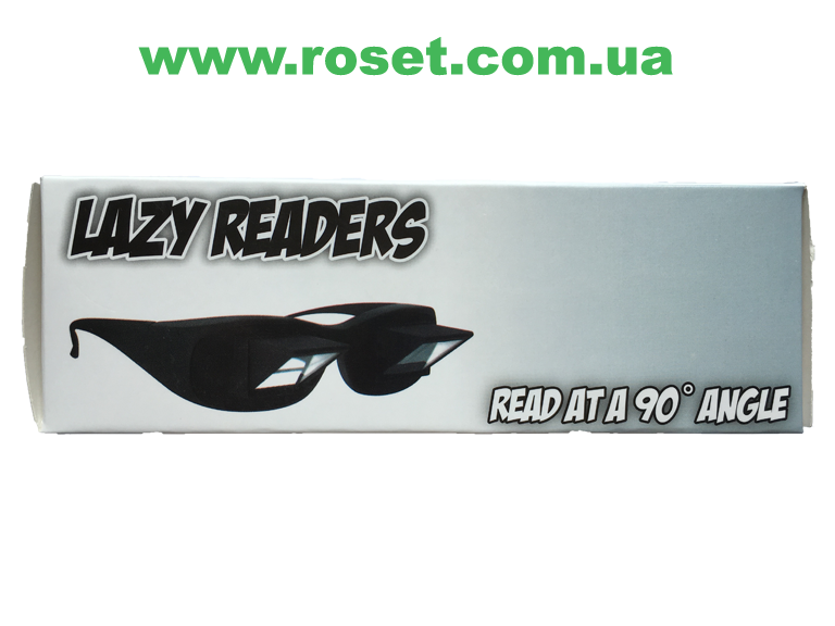 

Призматические очки для чтения лежа (очки для ленивых) - Lazy Glasses, Черный