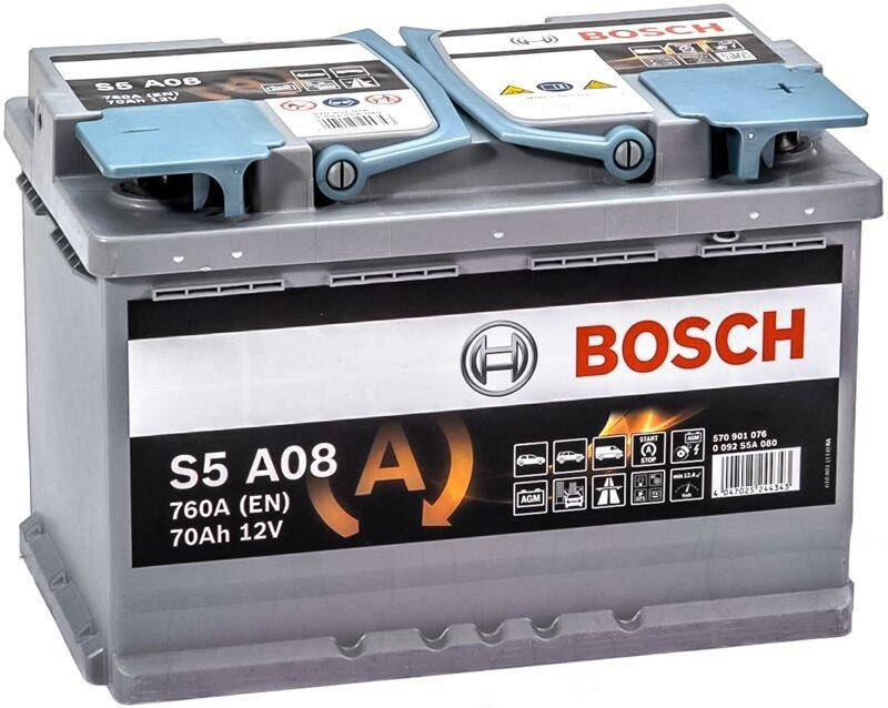 

Аккумулятор автомобильный Bosch 6СТ-70 S5A AGM (S5A 080)