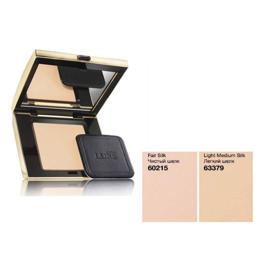 

Компактная пудра Luxe Avon, fair silk/ чистый шелк