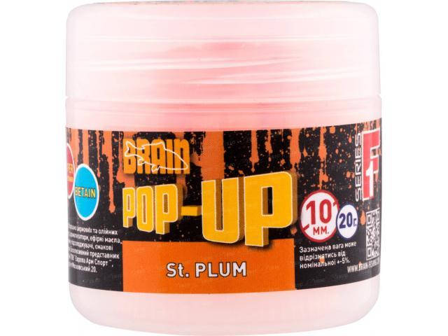 

Бойлы Brain Pop-Up F1 Pickle Plum (слива з чесноком) 10mm 20g