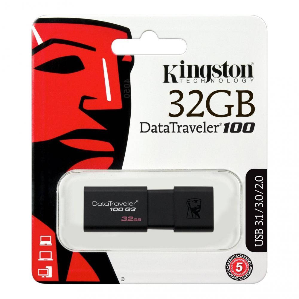 

Флешка 32Гб Kingston Datatraveler 100 32Gb flash память