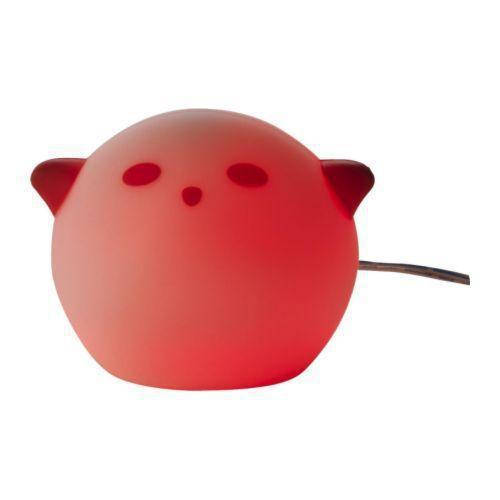 

СПЁКА Светодиодный ночник, зверюшка, розовый, 90150976, ИКЕА, IKEA, SPOKA