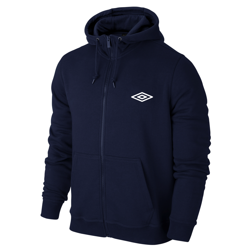 

Толстовка Umbro, Умбро в стиле, синяя на молнии