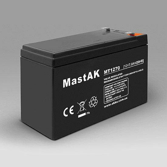 

Аккумулятор MastAK MT1270 12V 7Ah