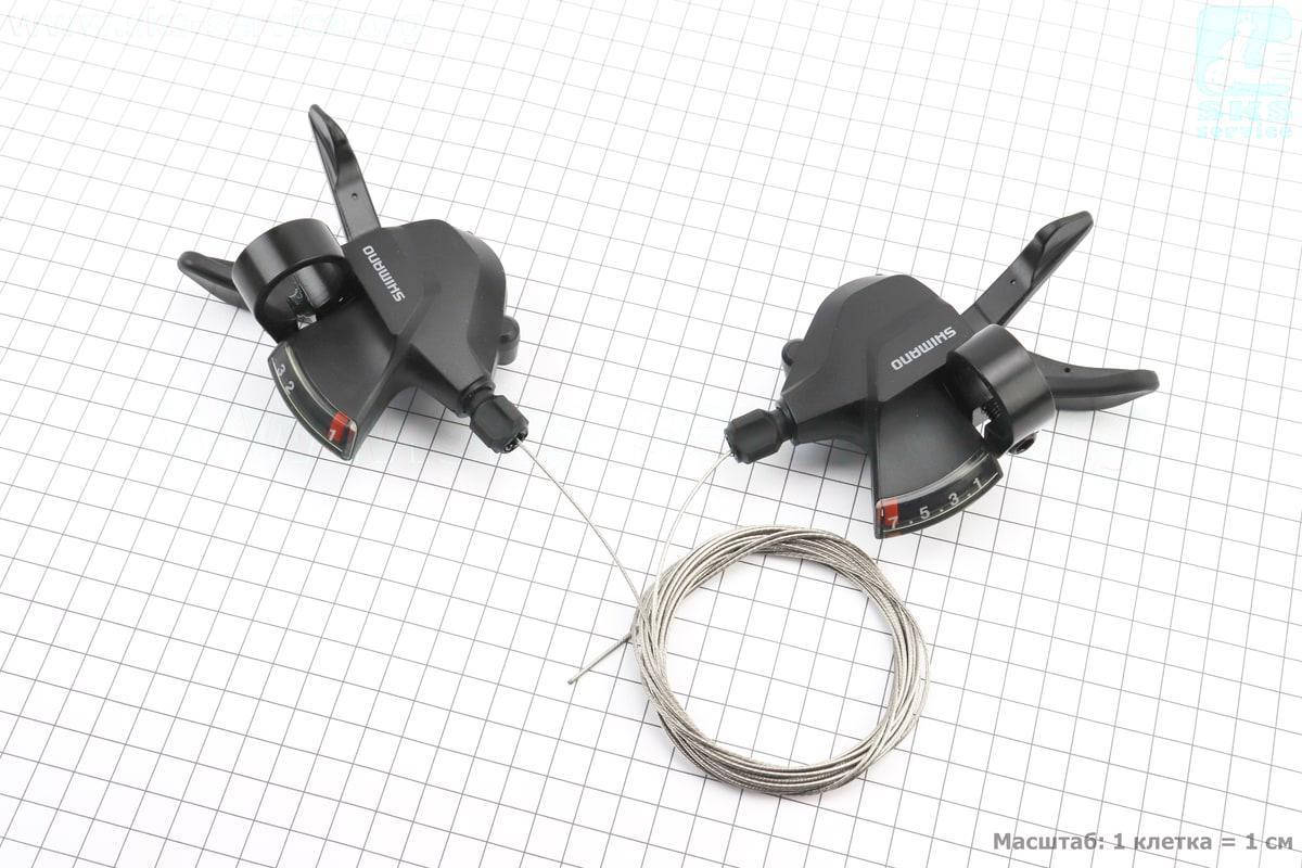 

Переключатель манетка левый 3 скорости +правый 7 скоростей комплект ALTUS SL-M310