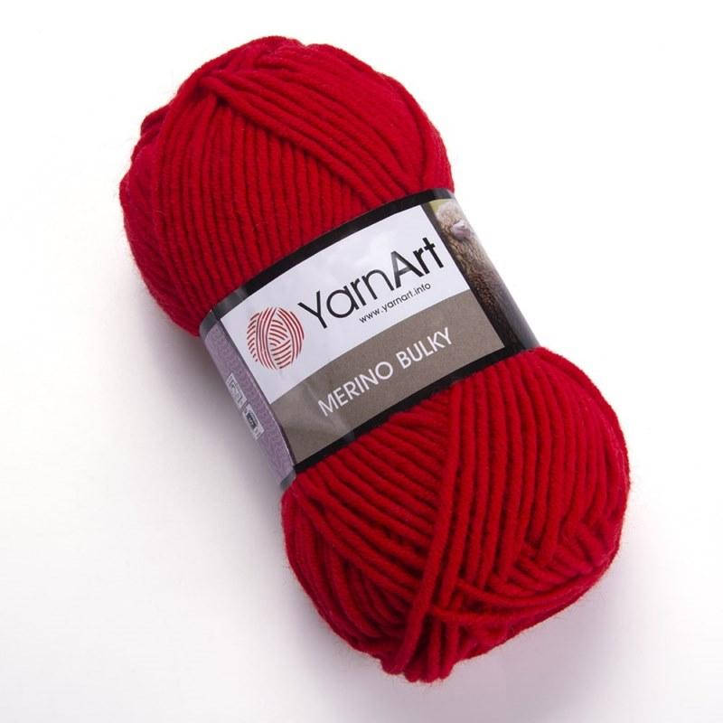 

Merino Bulky 156 красный