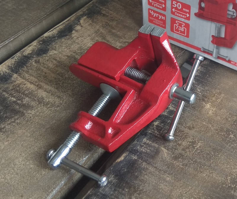 

Тиски мини 75 мм INTERTOOL HT-0058