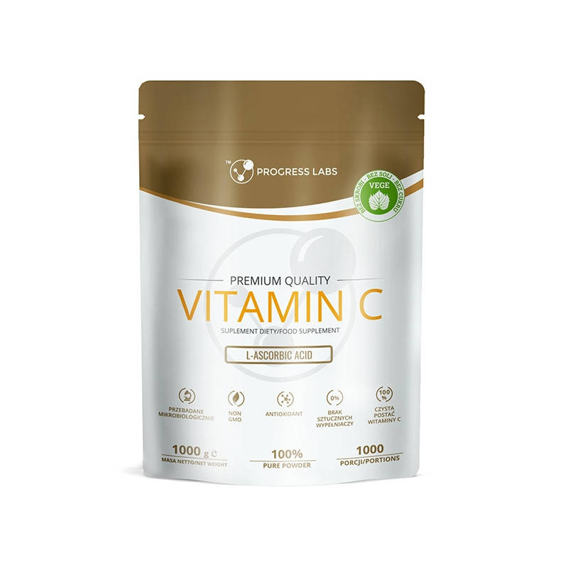 

Витамин Ц PROGRESS LABS - Vitamin C 1000mg (L-Ascorbic ACID) - 1000g