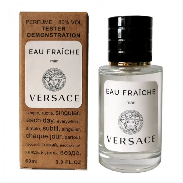 

Versace Man Eau Fraiche ,TESTER LUX,мужской, 60 мл