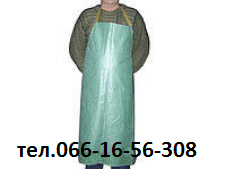 

Фартук мясника прорезиненный., Зелёный