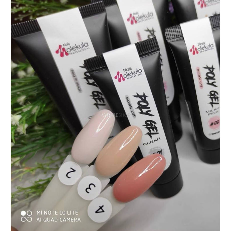 

Полигель ( акригель) Molekula 15 ml № 4
