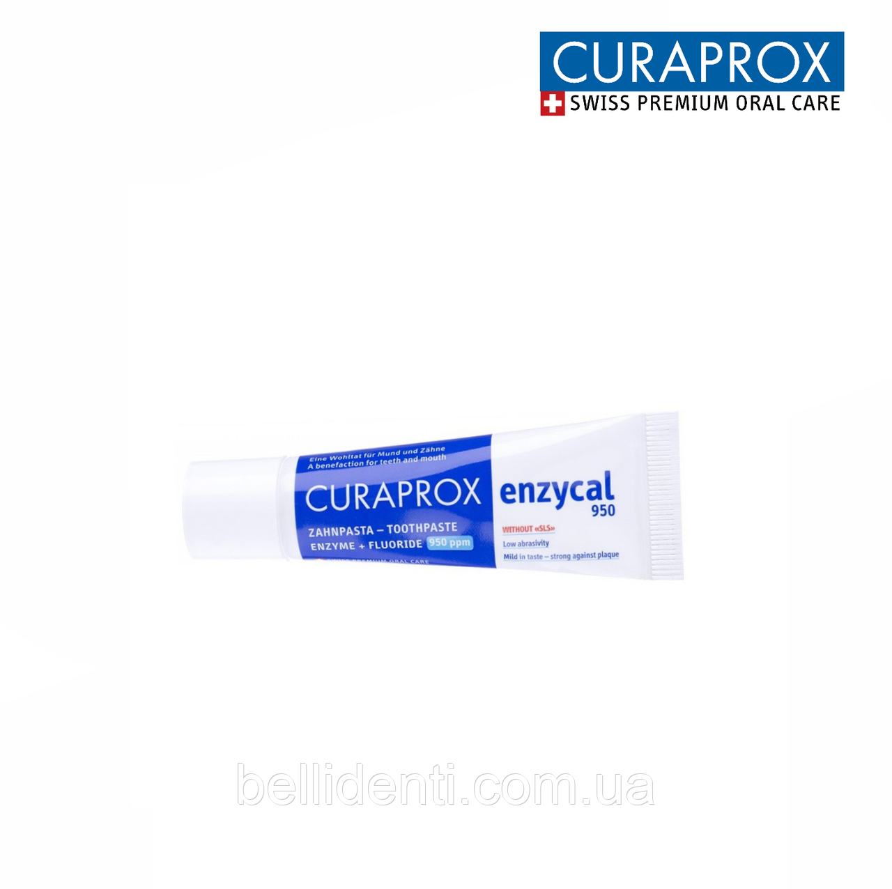 

Ферментная зубная паста Curaprox Enzyсal 950, 10 мл