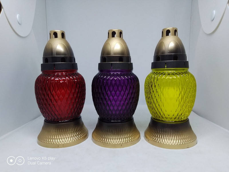 

Лампадка стеклянная 15 год. (18 см.) (531КТ)