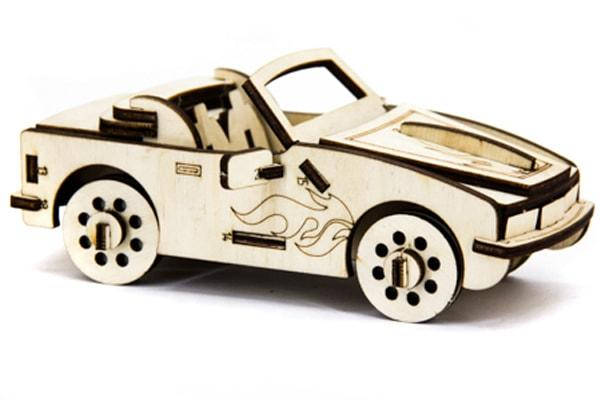 

Деревянный конструктор из фанеры, кабриолет