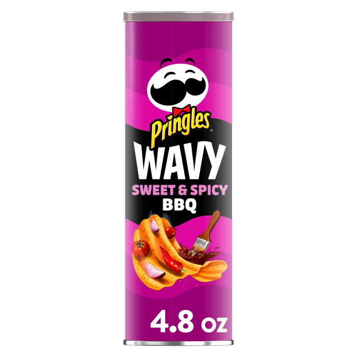 

Чипсы Pringles Wavy Sweet & Spicy BBQ, 137 г