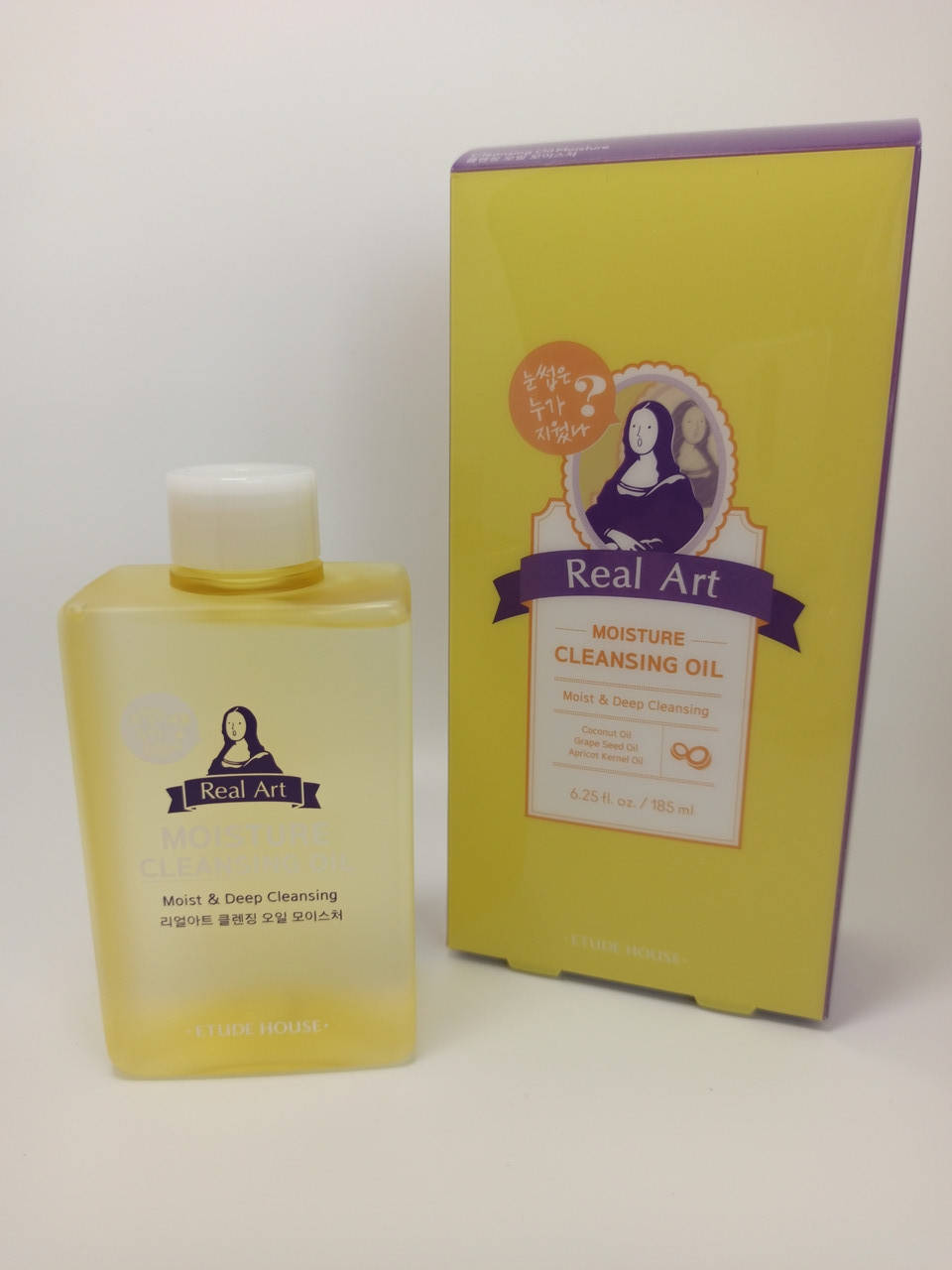 

Etude House - Real Art Cleansing Oil Moisture Гидрофильное масло для снятия макияжа с лица и глаз 185