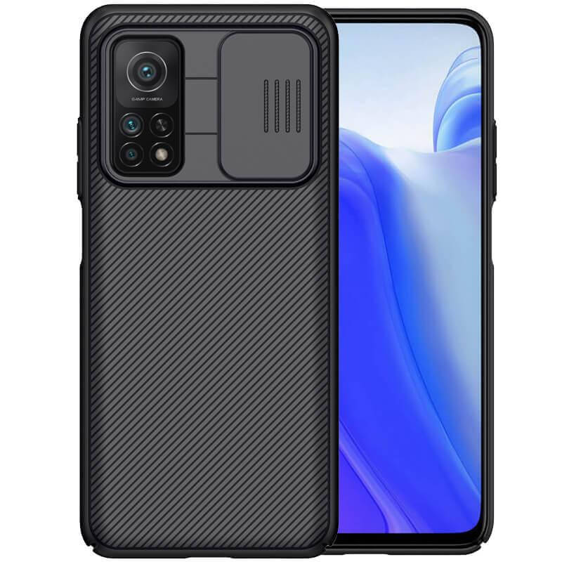 

Карбоновая накладка Nillkin Camshield (шторка на камеру) для Xiaomi Mi 10T / Mi 10T Pro Черный / Black
