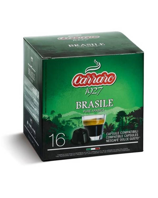 

Кофе в капсулах Carraro Dolce Gusto Brasile 16 шт. (Дольче Густо Бразилия) Италия