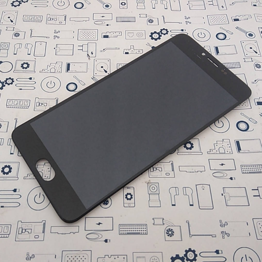 

С дефектом Дисплей Meizu M3 Note (M681H) модуль черный Сервисный оригинал с разборки