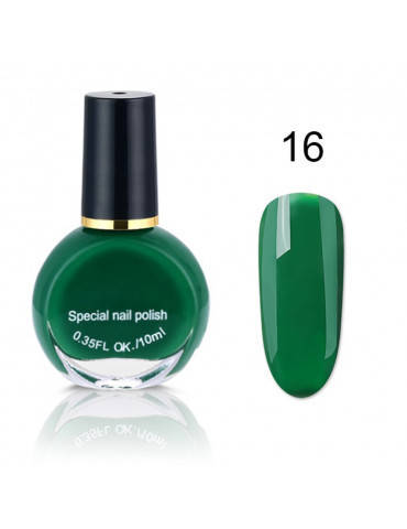 

Лак для стемпинга зеленый, 10 мл, kand nail, pin pai, stamping nail polish