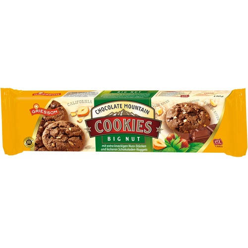 

Печенье Griesson Cookies Big Nut 150 г