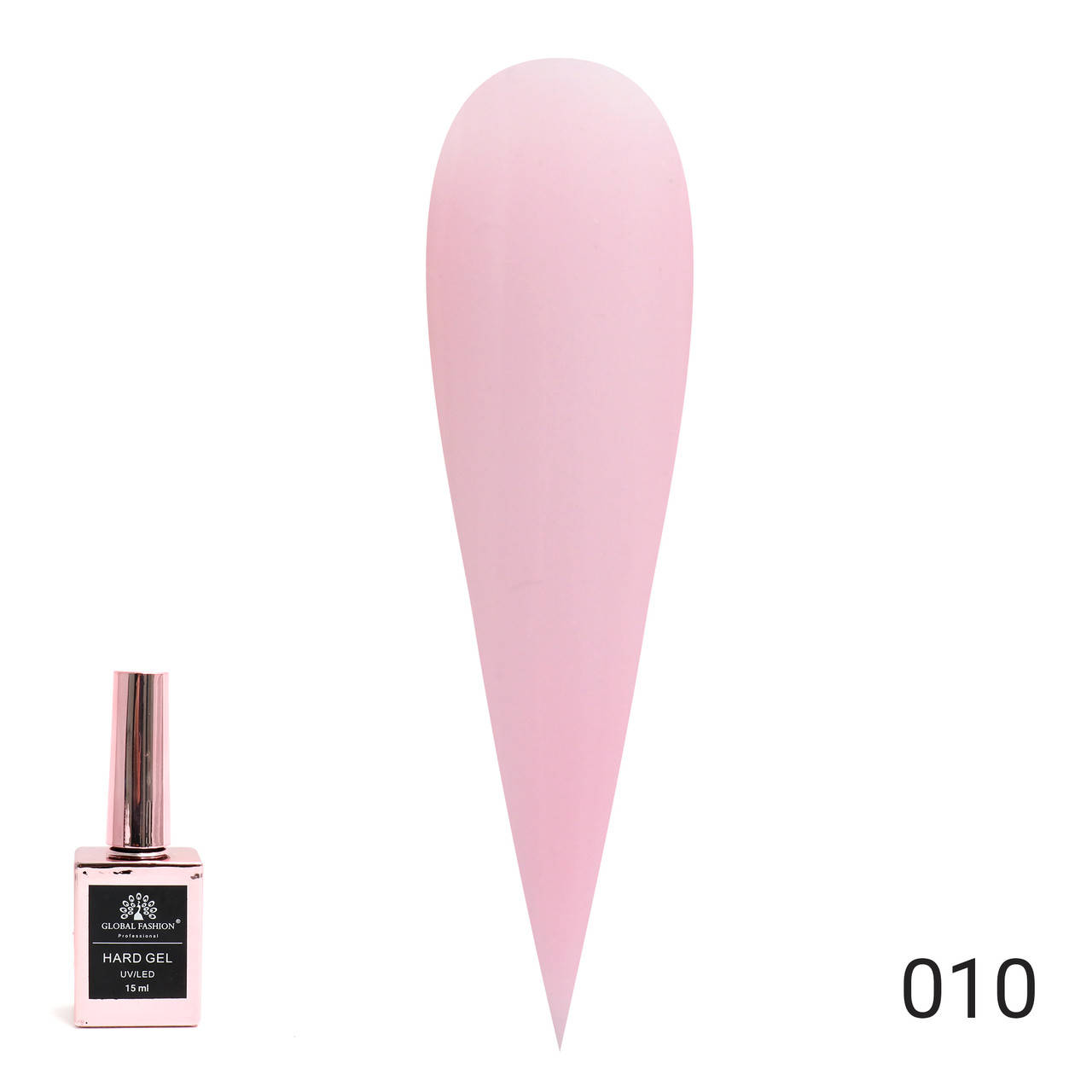 

Гель для наращивания и укрепления ногтей Global Fashion Hard Gel 010