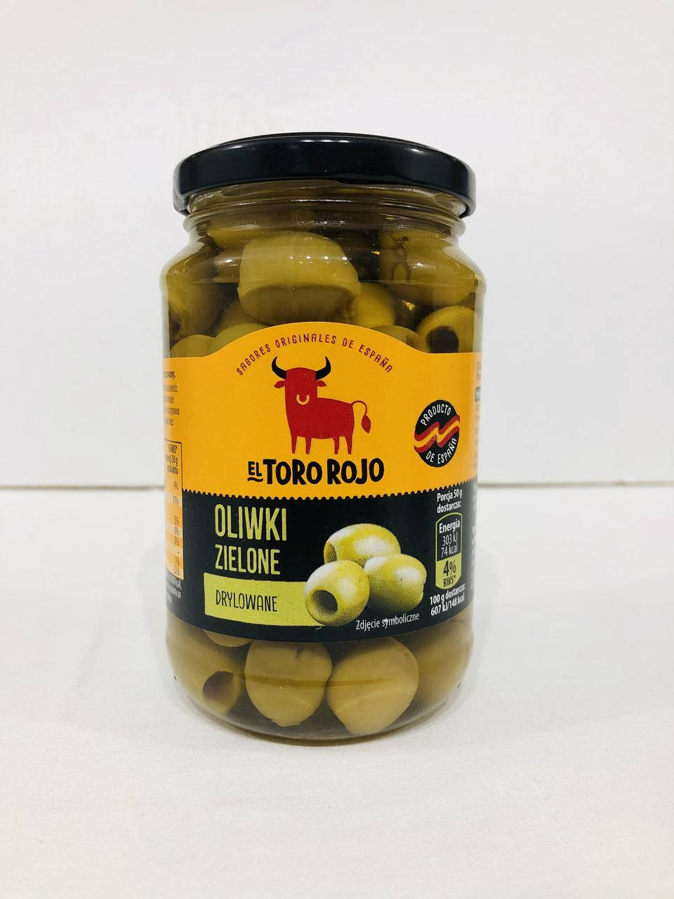 

Оливки El Toro Rojo зелені 340гр