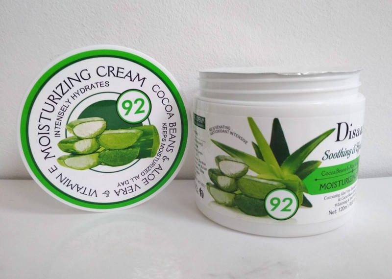 

Крем для лица Disaar Cocoa Baens&Aloe Vera&Vitamin E 92 % увлажняющий 120 мл DS5021