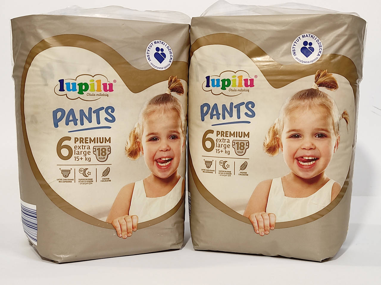 

Підгузки-Трусики Lupilu premium розмір 6 Вага 15+ кг. 36 шт., Бежевый