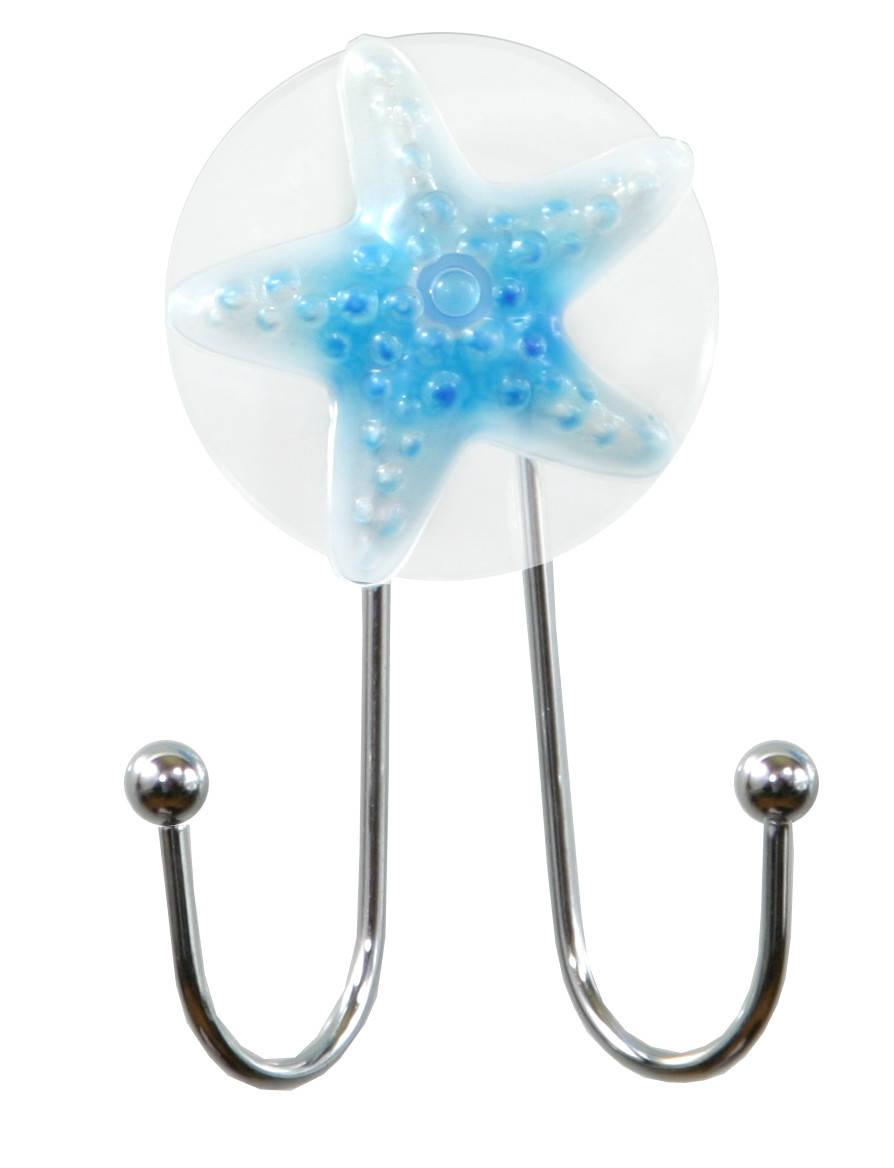 

Вешалка из проволоки на присоске 2 крючка AWD02090214