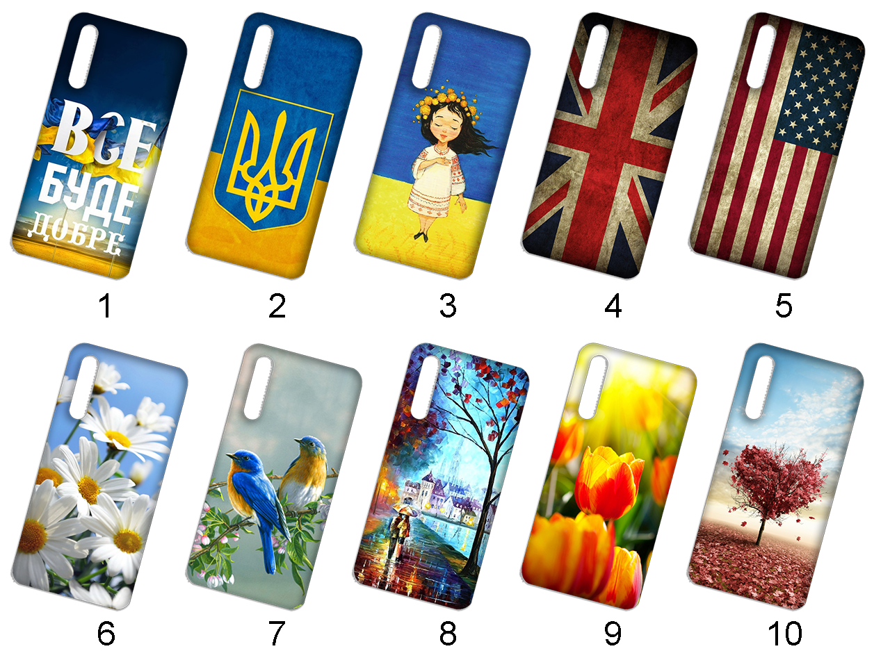 

Силиконовый чехол с рисунком для Huawei P20 Pro