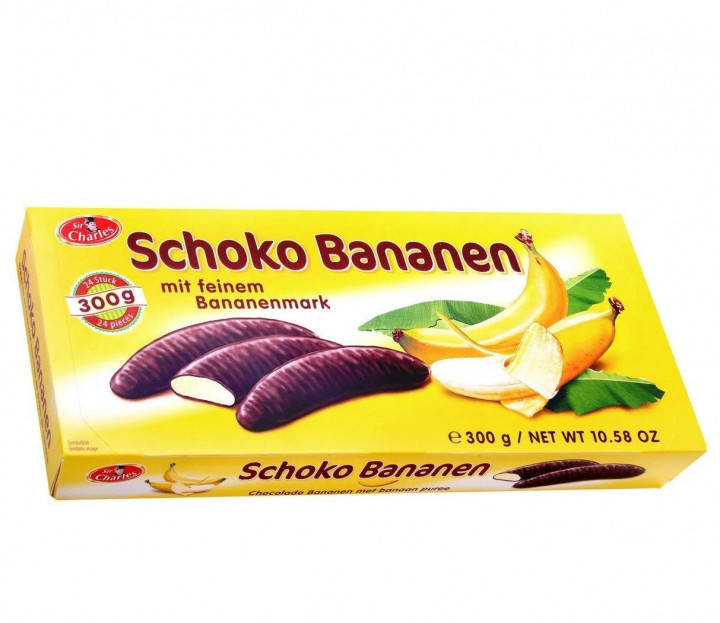 

Конфеты Schoko Bananen, 300 г