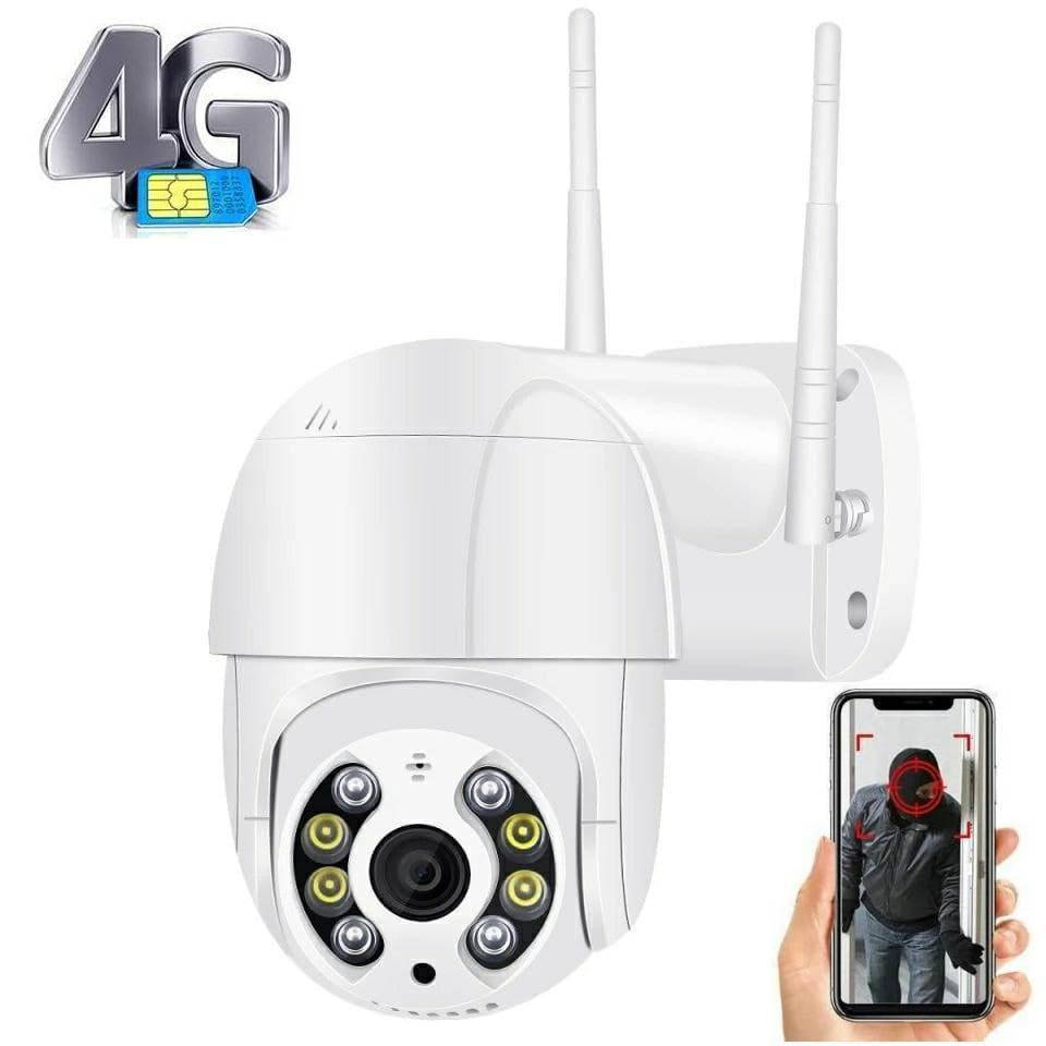 

5 Мп GSM уличная поворотная IP камера USAFEQLO USA-4G-A8-5Mp. iCSee