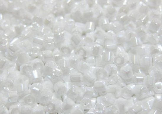 

46102 Бісер чеський РУБКА 10/0 Preciosa Білий перлиновий