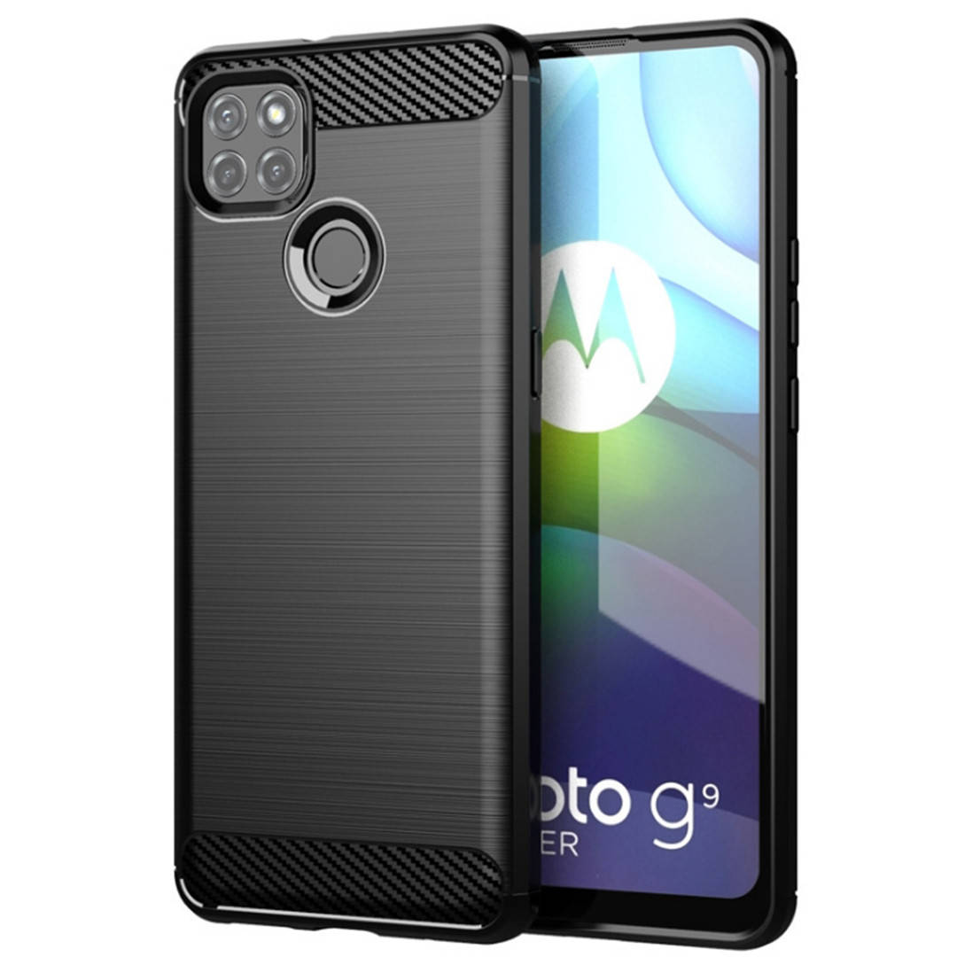 

Противоударный чехол для Motorola Moto G9 Power (XT2091-3) | Rugged Carbon | черный
